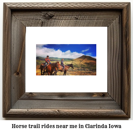 horse trail rides near me in Clarinda, Iowa